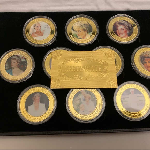 Princess Diana EXCLUSIVE Gold Coins - Picture 3 of 5